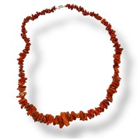 Necklace Mandile 1922 Woman Coralli in Silver Corallo 2MCOCF14